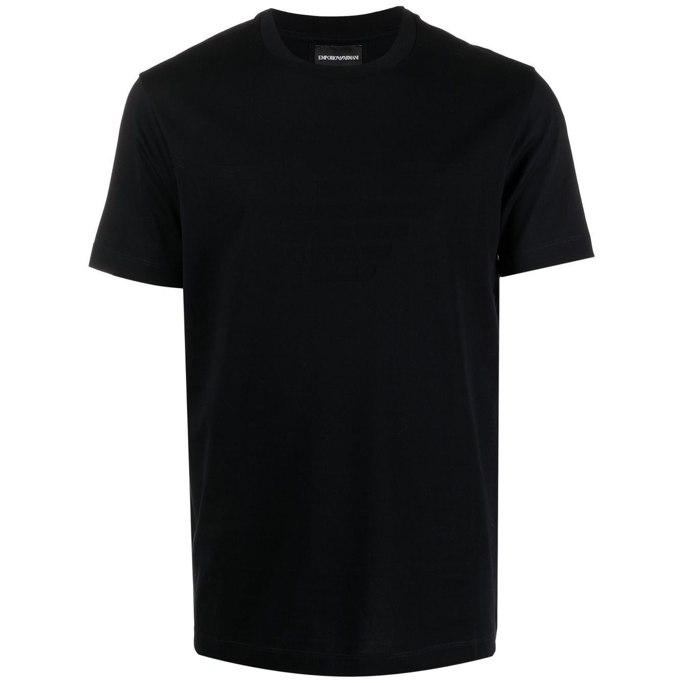 Emporio Armani T-shirts and Polos Blue Topwear