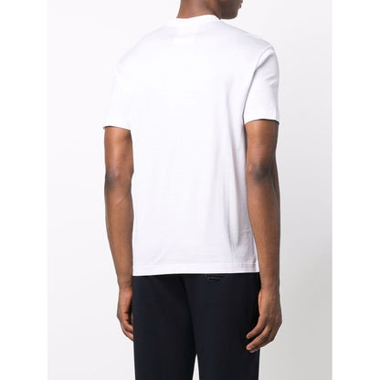 Emporio Armani T-shirts and Polos White Topwear