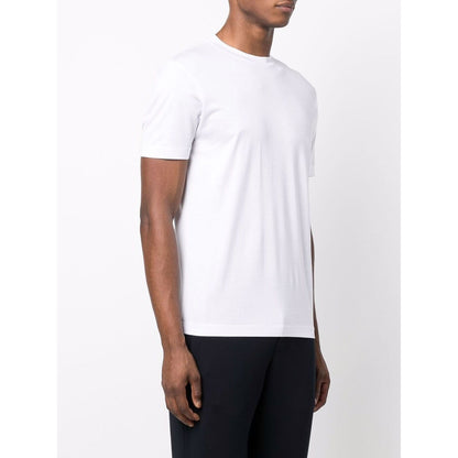 Emporio Armani T-shirts and Polos White Topwear