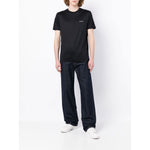 Emporio Armani T-shirts and Polos Blue Topwear