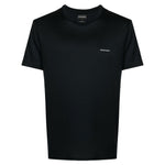 Emporio Armani T-shirts and Polos Blue Topwear
