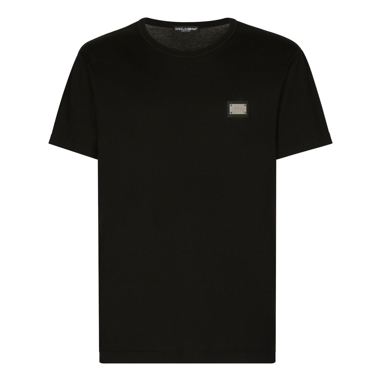 Dolce & Gabbana logo-tag Cotton T-shirt