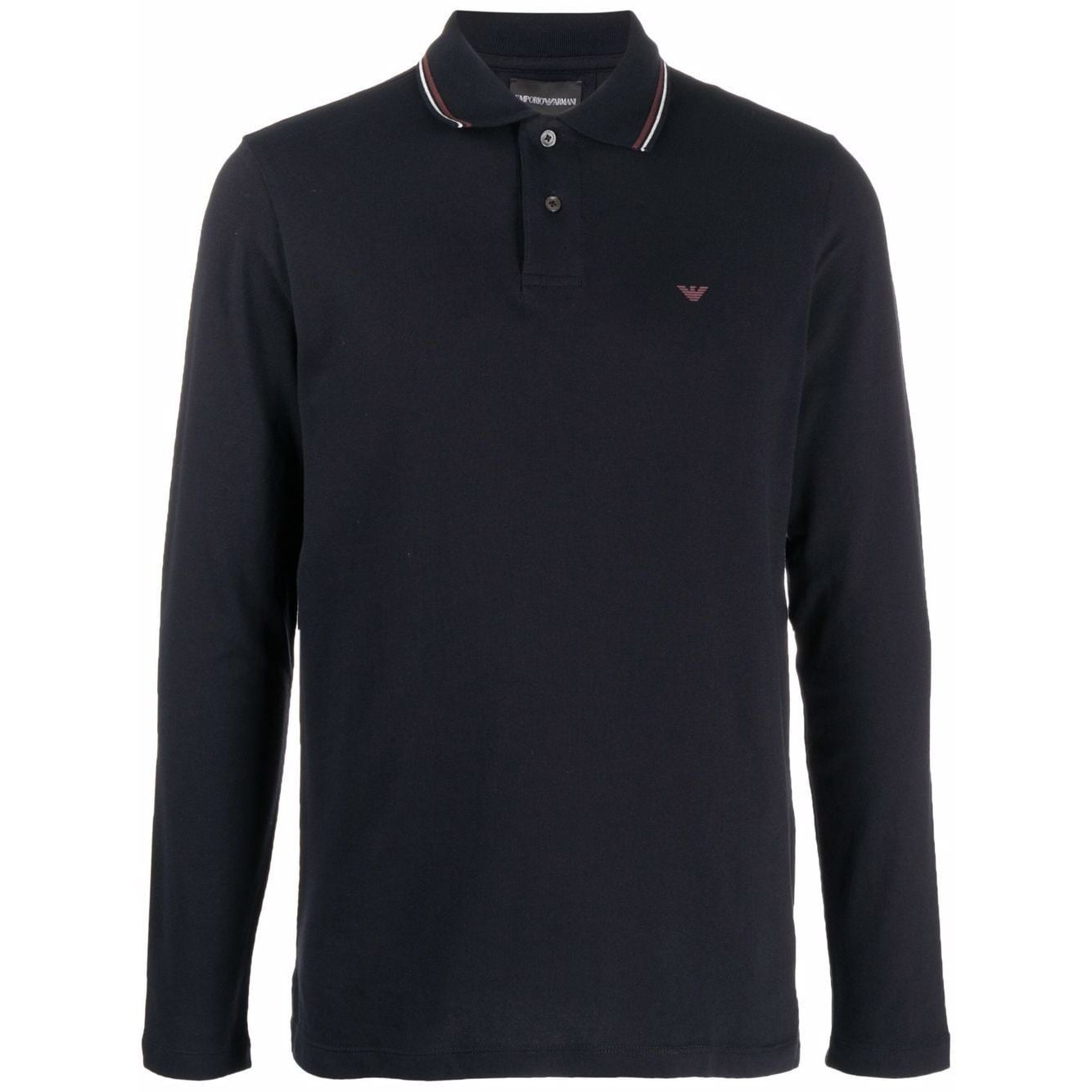 Emporio Armani T-shirts and Polos Blue Topwear