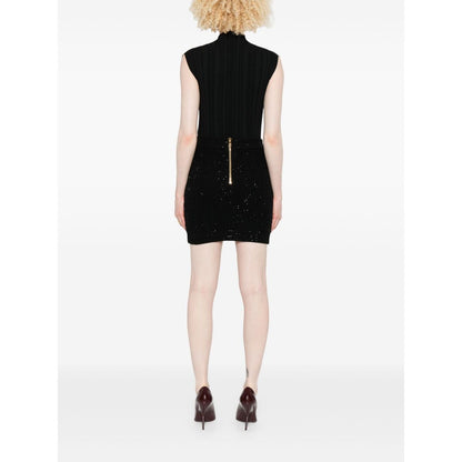 Balmain Tweed Mini Skirt