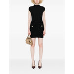 Balmain Tweed Mini Skirt Skirts