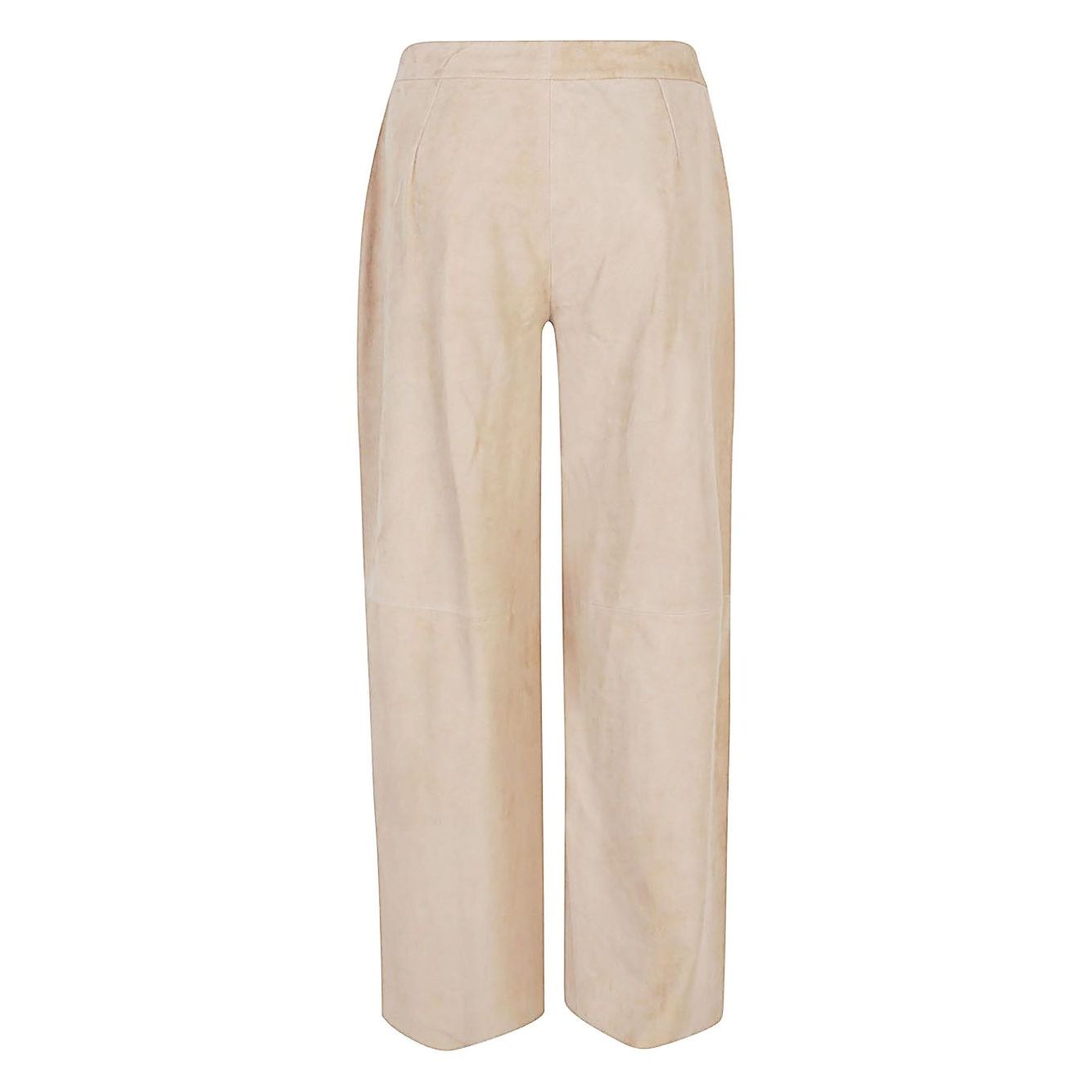 Via Masini 80 Trousers Beige Trousers