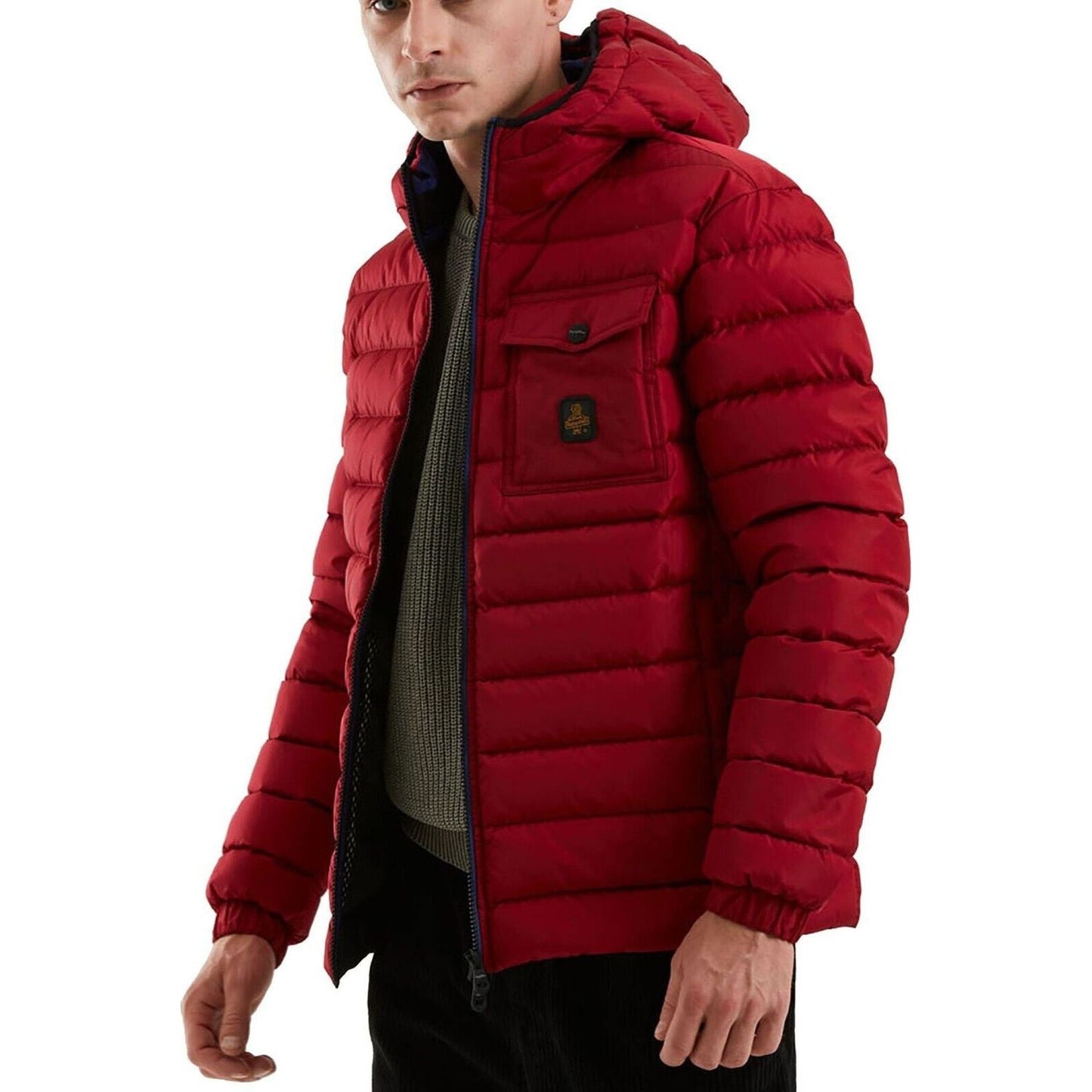 Refrigiwear Red Nylon Men Jacket