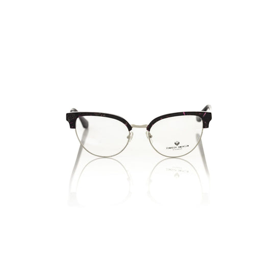 Frankie Morello Burgundy Metallic Fibre Glasses Frame