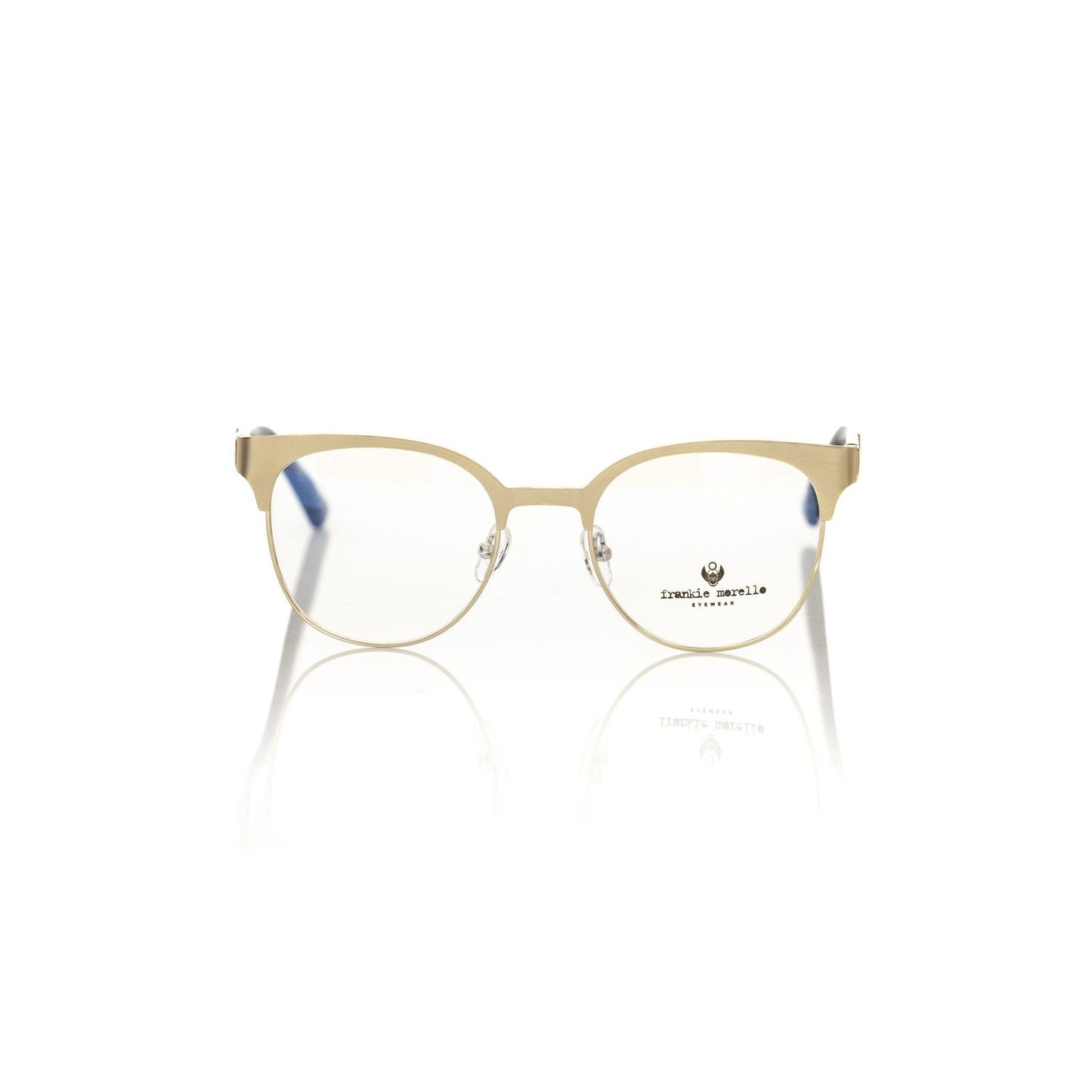 Frankie Morello Gold Acetate Glasses Frame