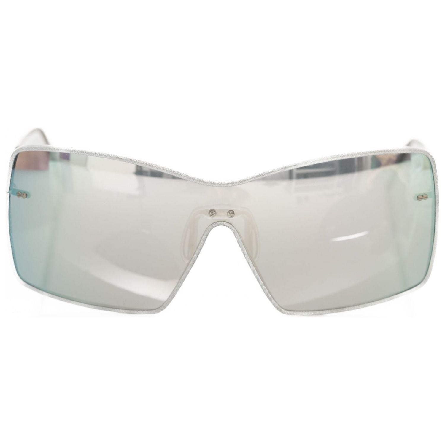 Frankie Morello Silver Metallic Fibre Sunglass