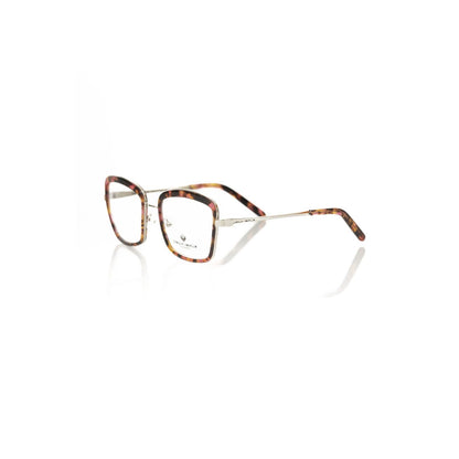 Frankie Morello Red Metallic Fibre Glasses Frame