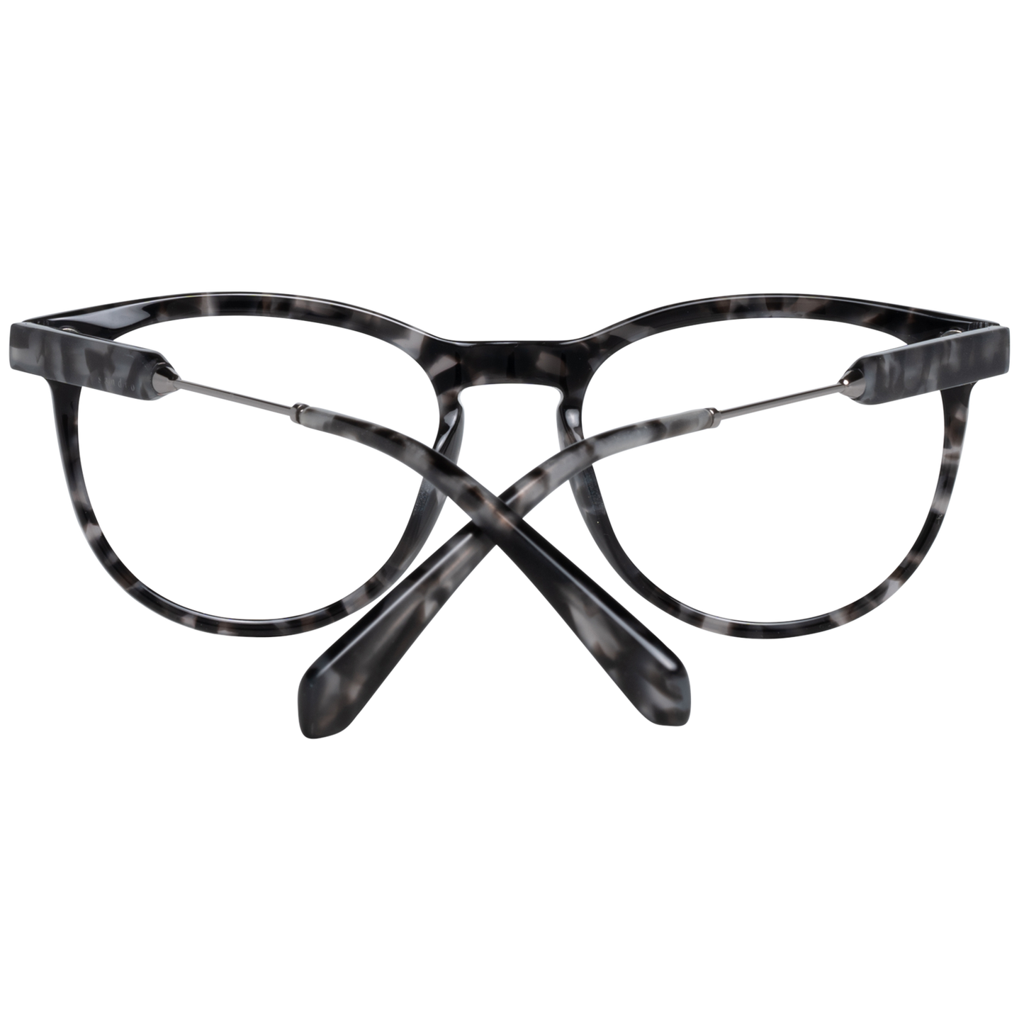 Sandro Gray Plastic Glasses (Frames) for men, full-rim design with grey plastic frame, 51mm lenses, includes branded case.