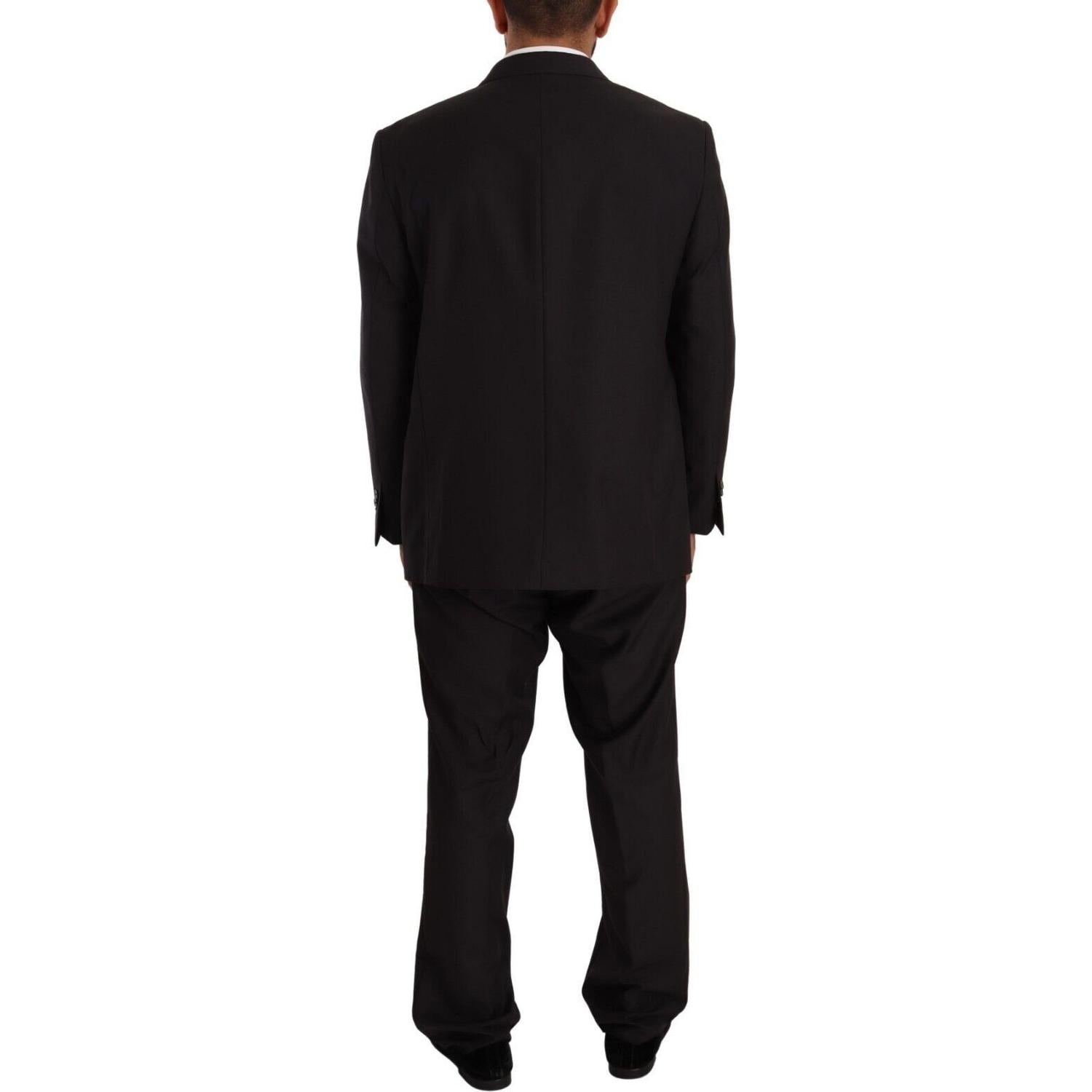 بدلة دومينيكو تاجلينتي الأنيقة المكونة من قطعتين باللون الرمادي بقصّة عادية