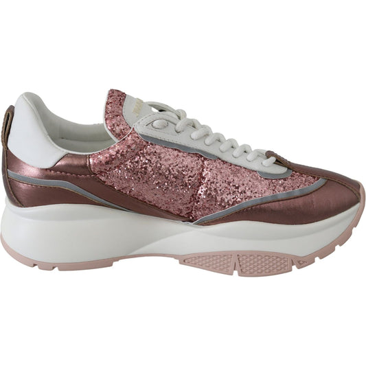Jimmy Choo Candyfloss Glitter Sneaker Euphoria 192954299484