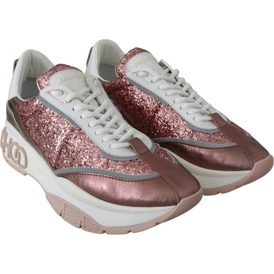 Jimmy Choo Candyfloss Glitter Sneaker Euphoria 192954299484