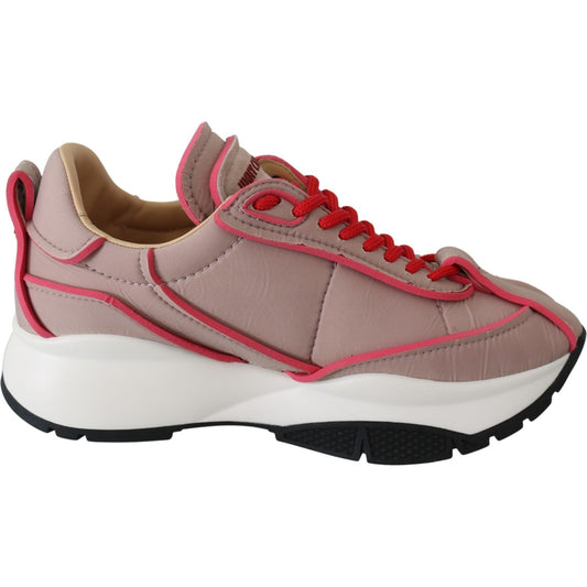 Jimmy Choo Ballet Pink Chic Padded Sneakers 192954474355