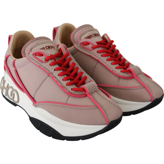 Jimmy Choo Ballet Pink Chic Padded Sneakers 192954474355