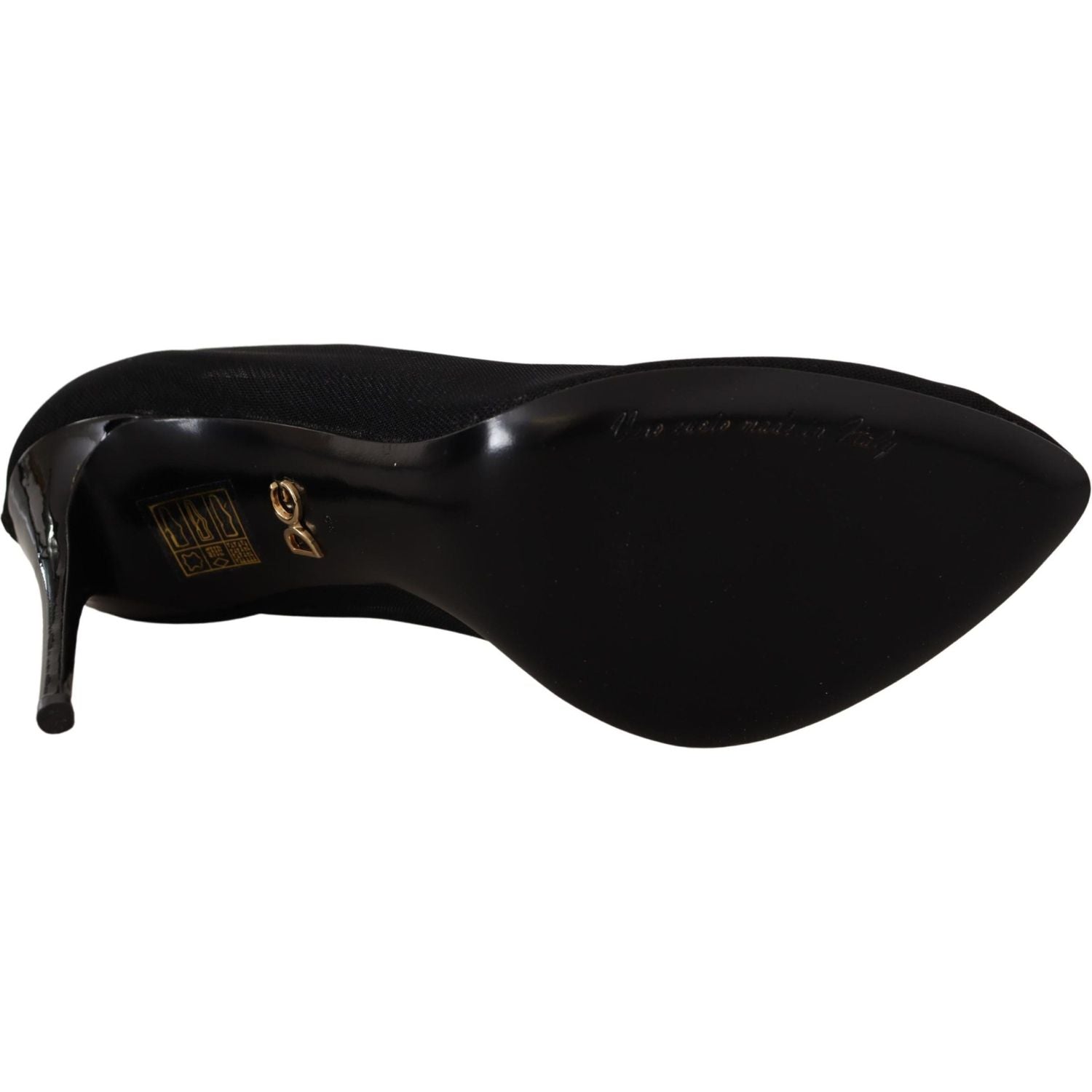 优雅的黑色弹力袜靴