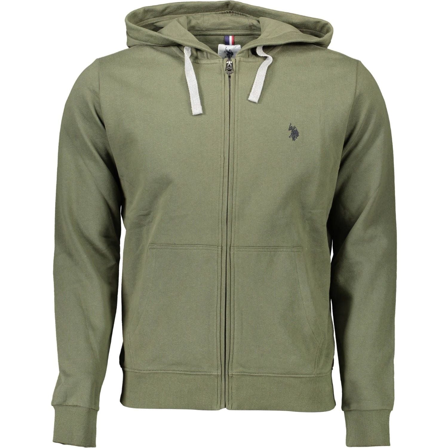 U.S. POLO ASSN. Green Cotton Men Sweater