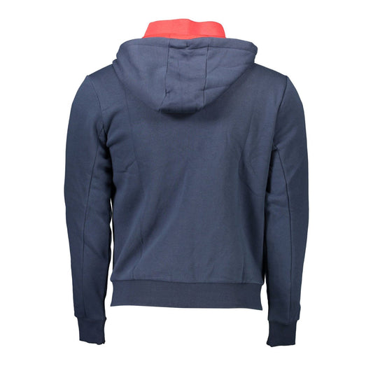 U.S. POLO ASSN. Blue Cotton Mens Sweater