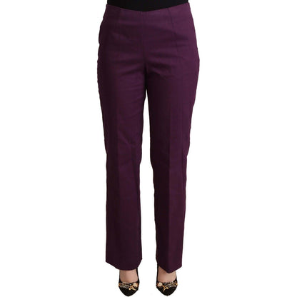 BENCIVENGA Violet High Waist Tapered Casual Pants
