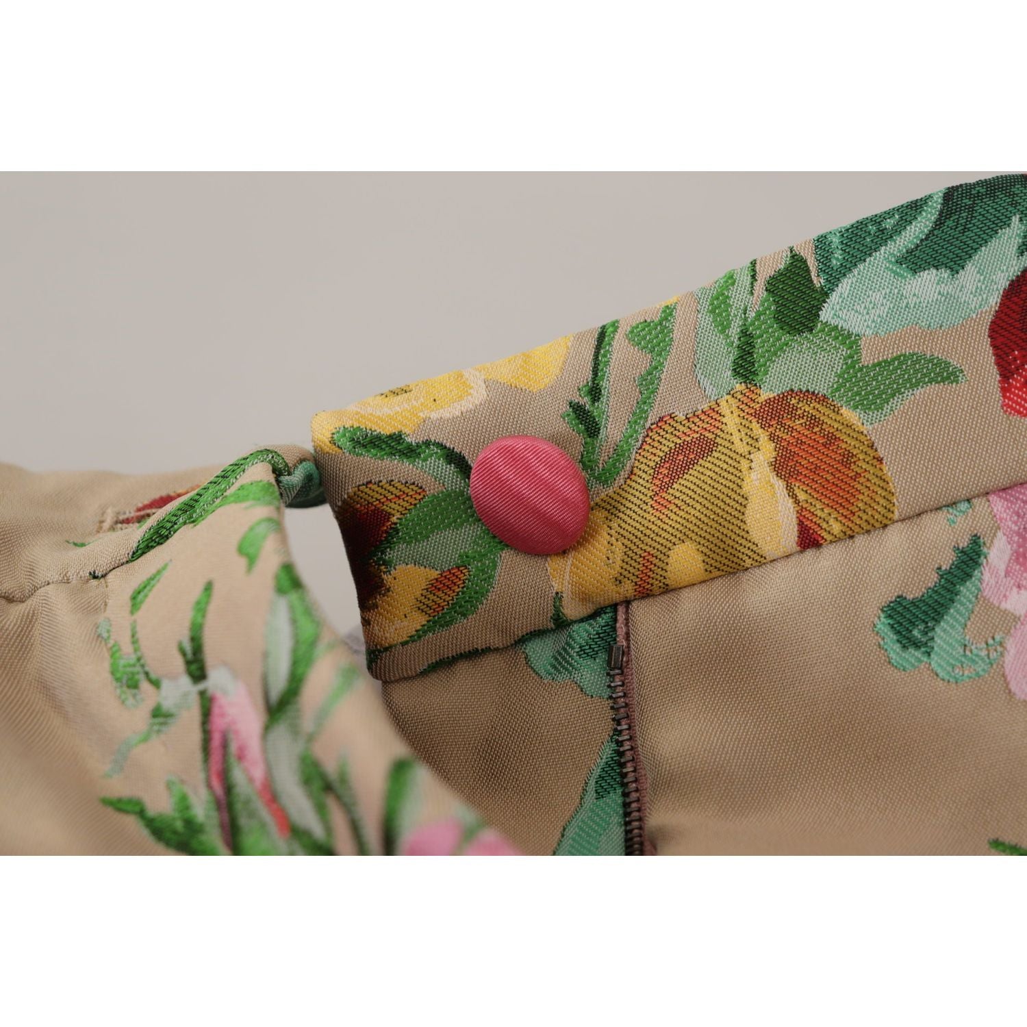 بنطلون رسمي بخصر مرتفع مزين بالزهور من دولتشي آند غابانا