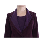 BENCIVENGA Purple Wool Suit T-Shirt Set SIG30893-2