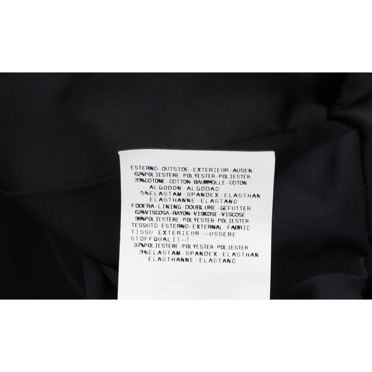 Exte Black Stretch Single Breasted Blazer Jacket Blazer Jacket