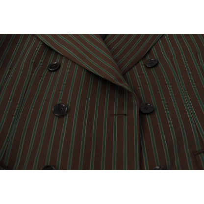 Dolce & Gabbana Multicolor Stripes Double Breasted Blazer