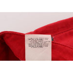 Costume National Red Cotton Blend Super Slim Fit Jeans SIG31090-5