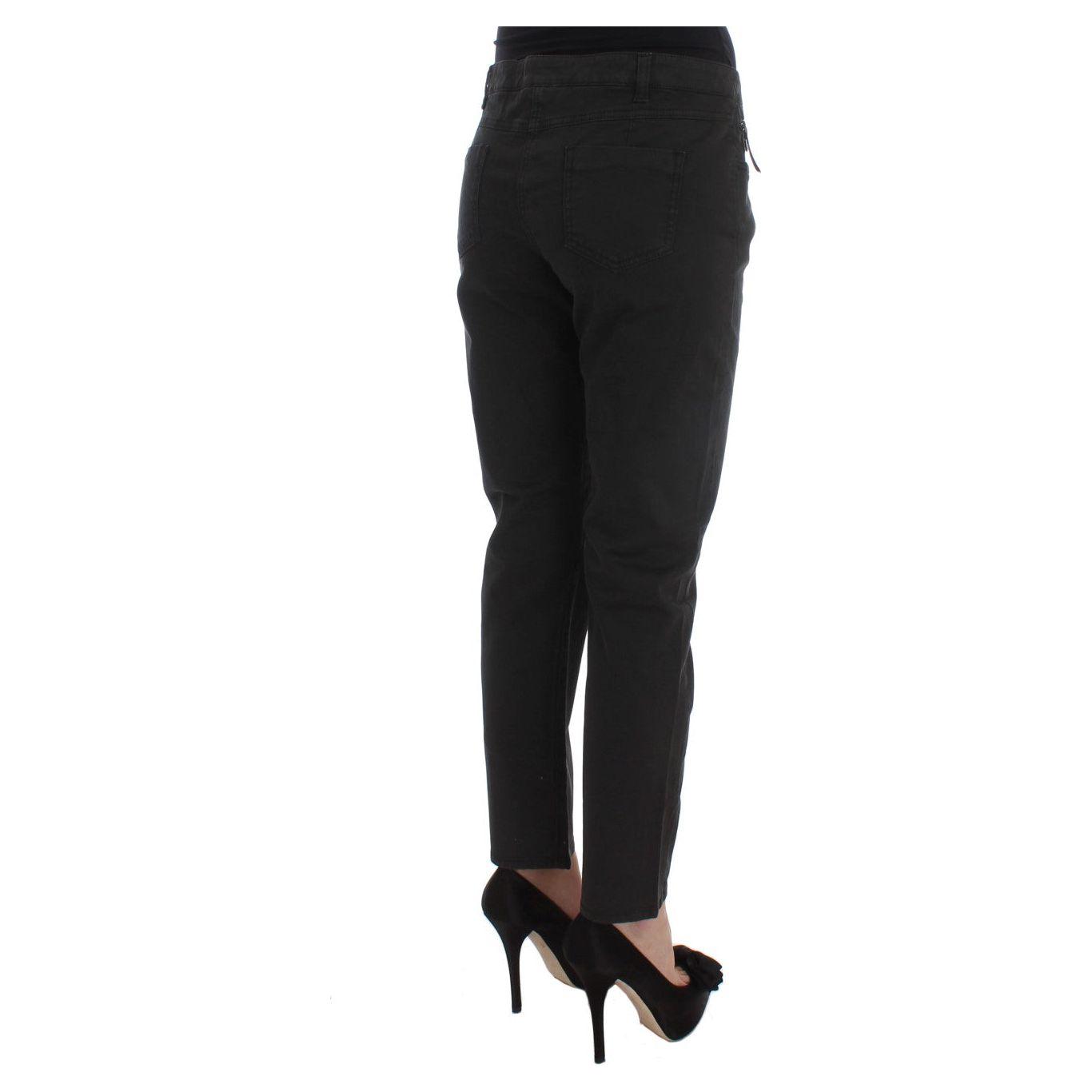 بنطلون جينز أسود أنيق بقصّة عادية من مجموعة Costume National