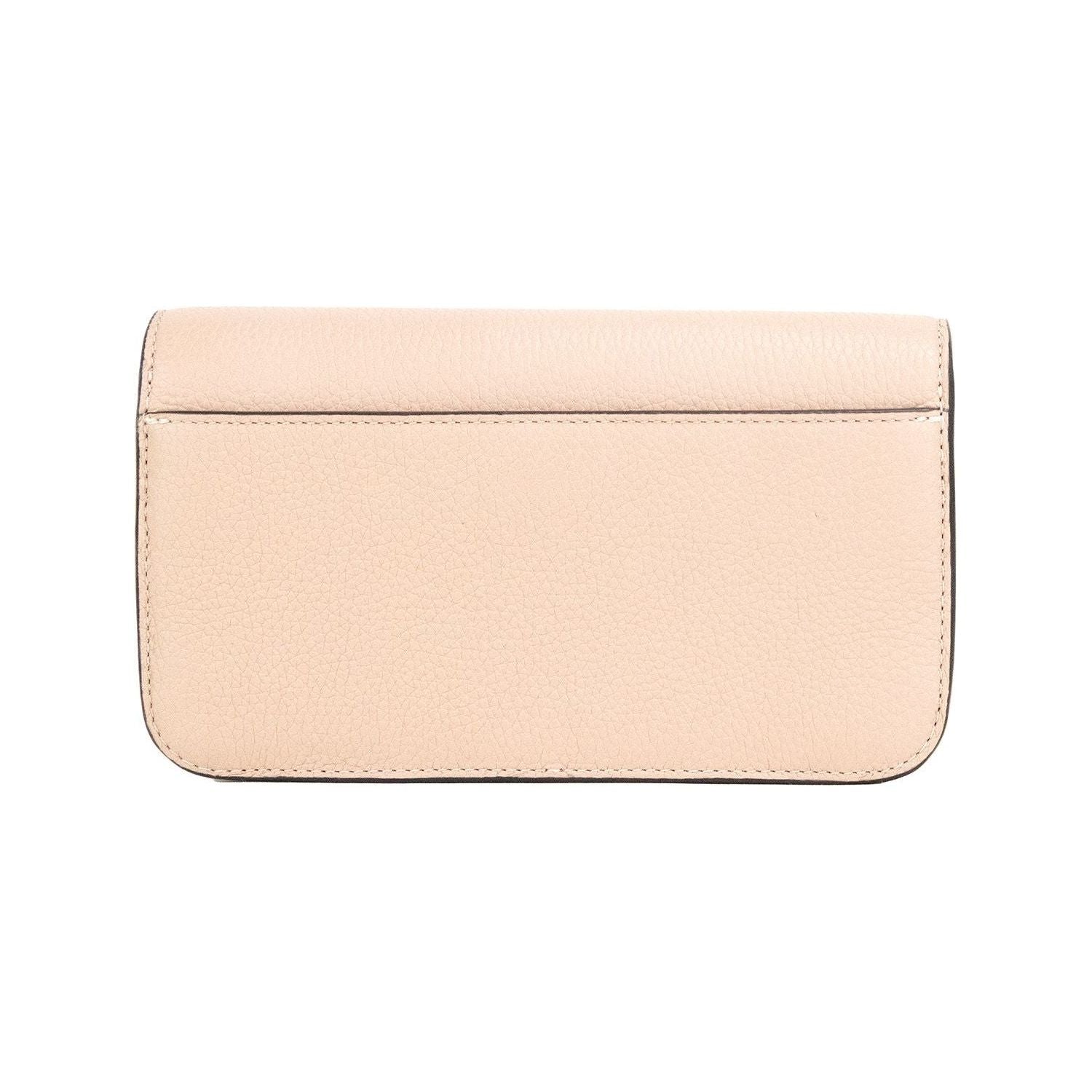 Tory Burch Britten Small Meadowsweet Leather Chain Wallet Crossbody Bag