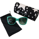 Dolce & Gabbana Enigmatic Star-Patterned Square Sunglasses Dolce & Gabbana Black