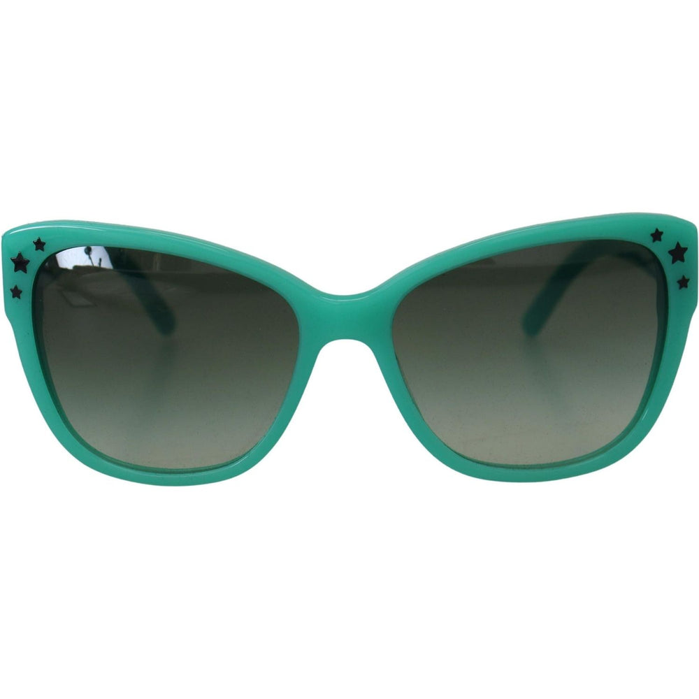 Dolce & Gabbana Enigmatic Star-Patterned Square Sunglasses Dolce & Gabbana Dark Slate Gray