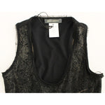 Ermanno Scervino Black Lace Lined Stretch Mini Dress