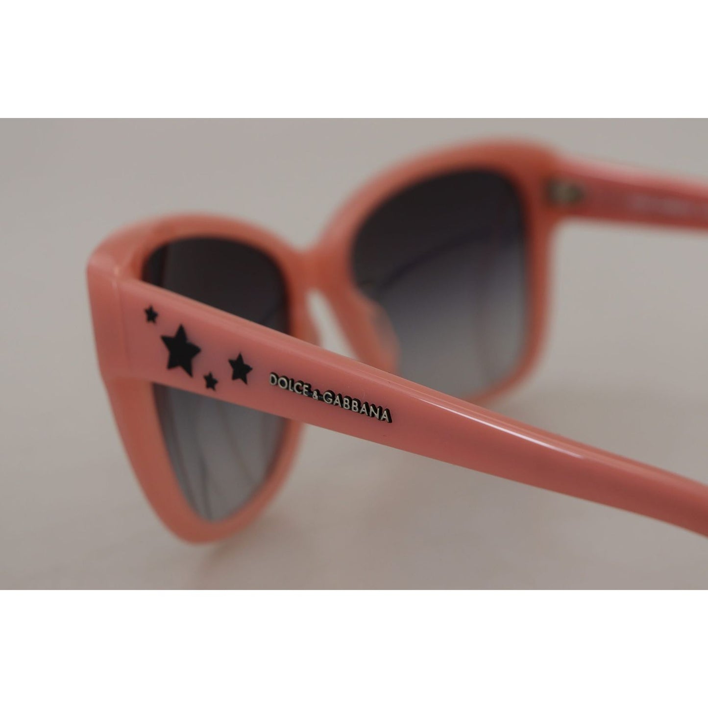 Dolce & Gabbana Pink Acetate Frame Stars Embellishment DG4124 Sunglasses