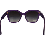 Dolce & Gabbana Elegant Purple Gradient Lens Sunglasses Dolce & Gabbana Dark Slate Gray