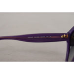Dolce & Gabbana Elegant Purple Gradient Lens Sunglasses Dolce & Gabbana Dark Gray