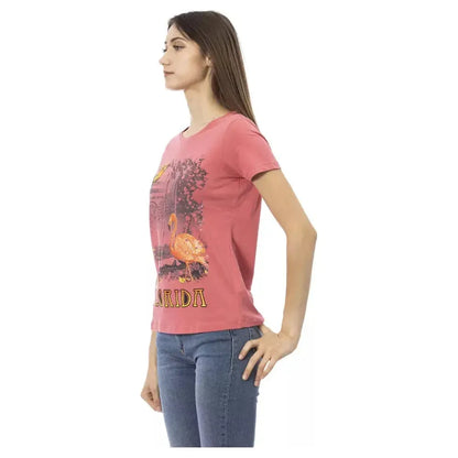 Trussardi Action Multicolor Cotton Women T-Shirt