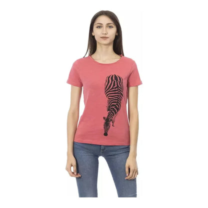 Trussardi Action Multicolor Cotton Women T-Shirt
