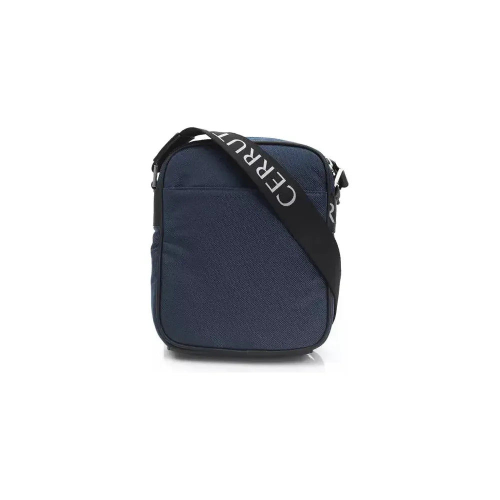 Cerruti 1881 Blue Nylon Crossbody Bag