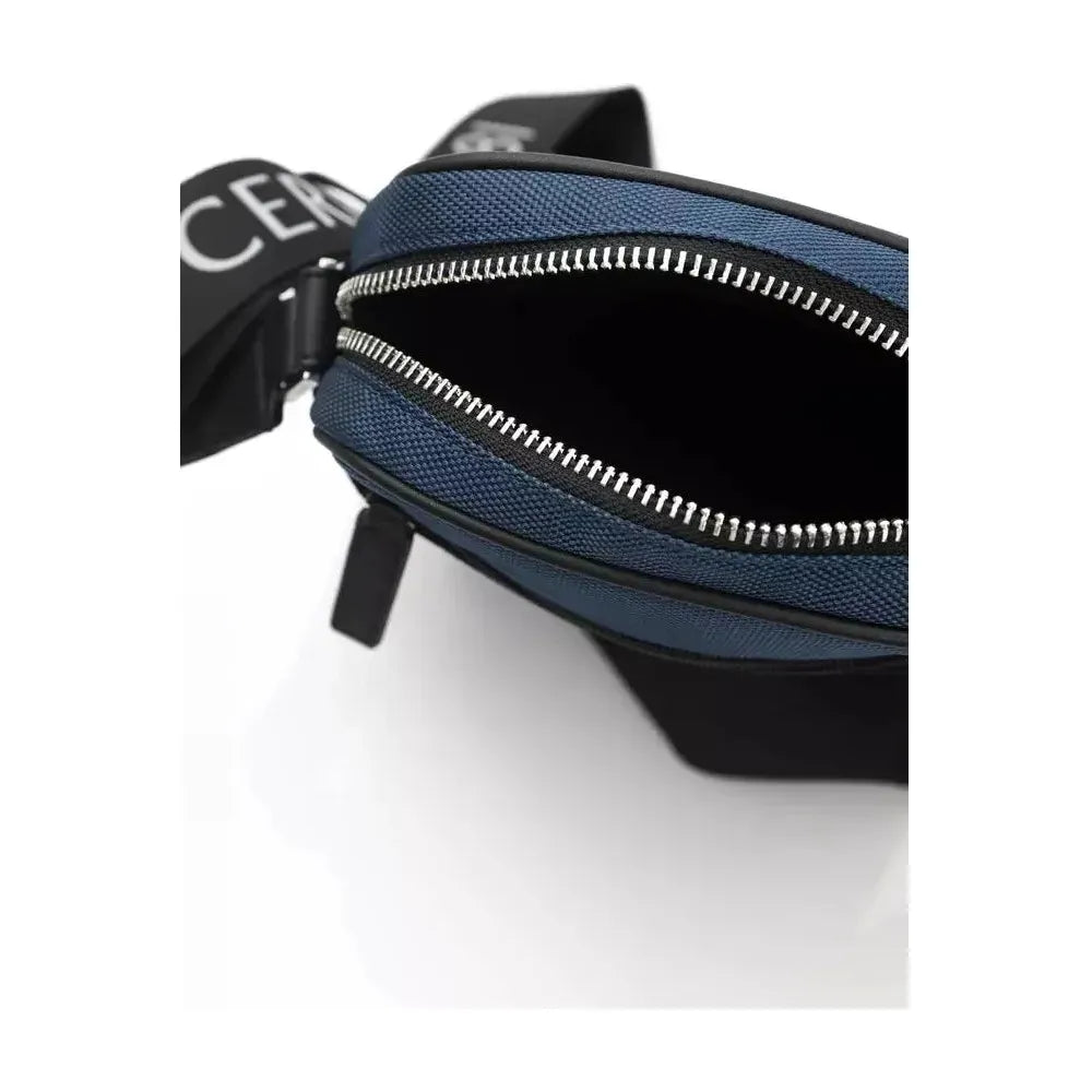 Cerruti 1881 Blue Nylon Crossbody Bag