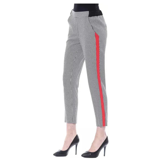 BYBLOS Black Viscose Women Pants BY-17644-IT38 | XS