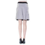 BYBLOS Black Marabou Women Skirt WOMAN SKIRTS
