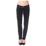 Ungaro Fever Blue Cotton Women Pants