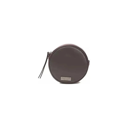 Pompei Donatella Burgundy Leather Women Crossbody Bag