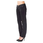 Ungaro Fever Blue Cotton Women Pants
