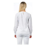 Bagutta White Cotton Women Blouse BA-21023-M