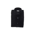 Robert Friedman Black Cotton Men Shirt