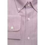 Robert Friedman Red Cotton Men Shirt RO-20475-M